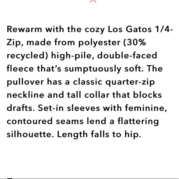 2 Left! NWT Patagonia Los Gatos Pullover L XL - Picture 4 of 5